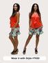 Women Golf Skort with ruffle on bottom & Pockets - SK2014